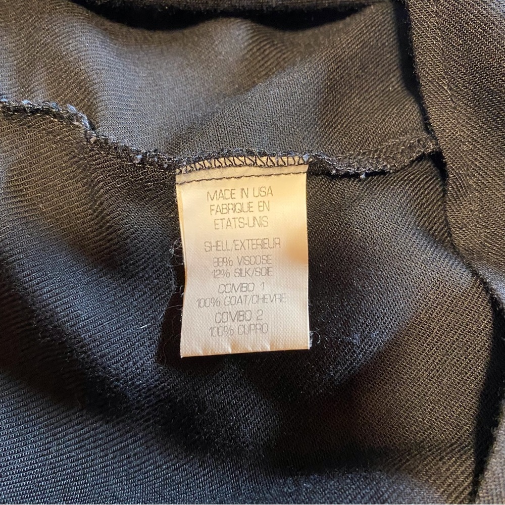 HELMUT LANG Cowl Neck Black Dress - Picture 8 of 9